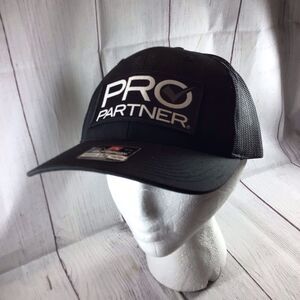 Richardson 112 Trucker XL Hat Pro Partner Black